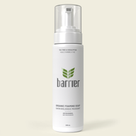 Barrier Organic Foaming Soap: organic, all-natural, antimicrobial soap